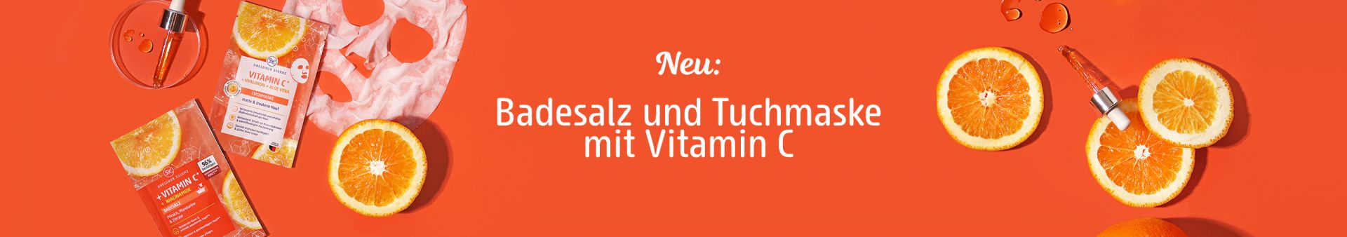 Pflegeserie mit Vitamin C